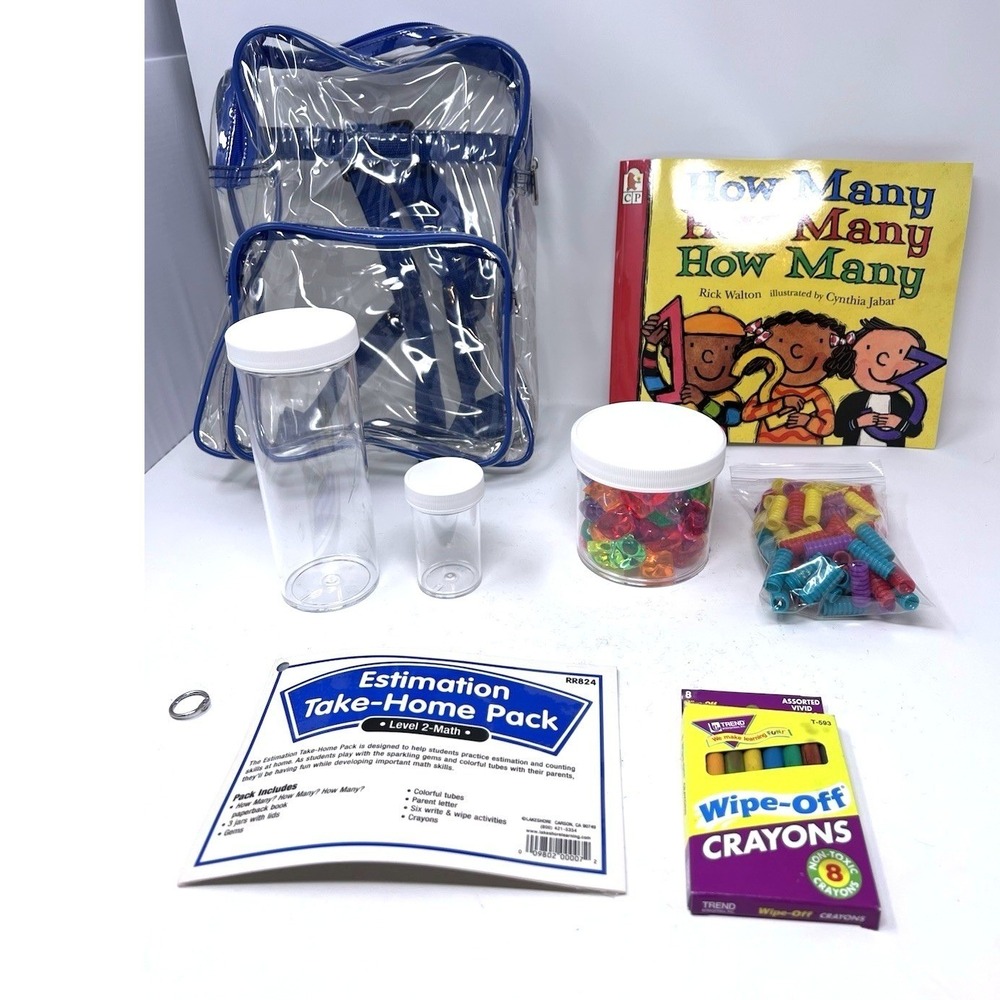 NEW Lakeshore Estimation Take-Home Pack RR824 Level 2 Math Complete Estimating